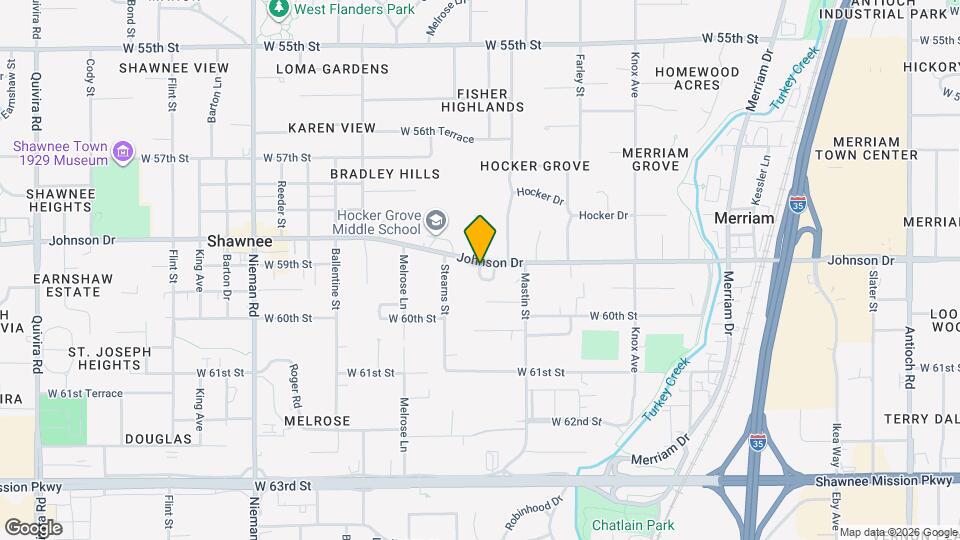 5905 Brittany St Map and Location Details