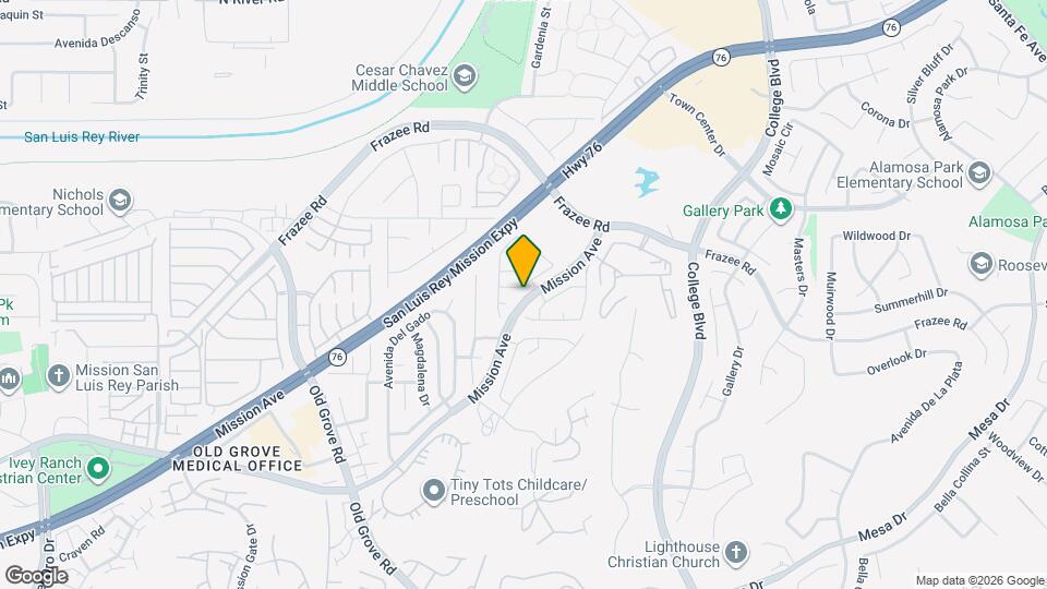 4721 Ventana Way Map and Location Details