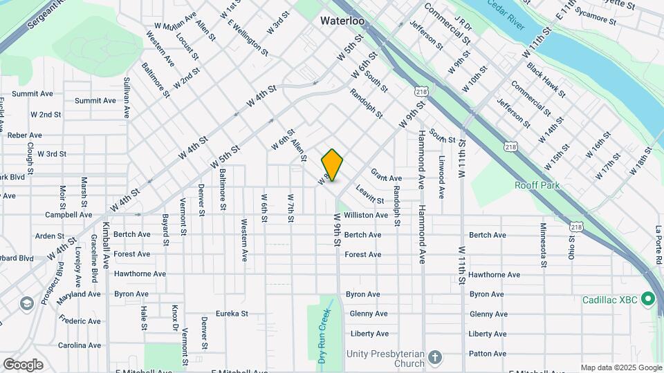 619 Johnson St Map and Location Details