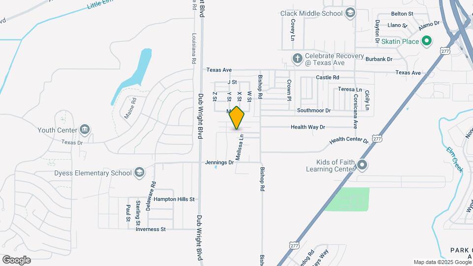 6127 Princess Ln Map and Location Details