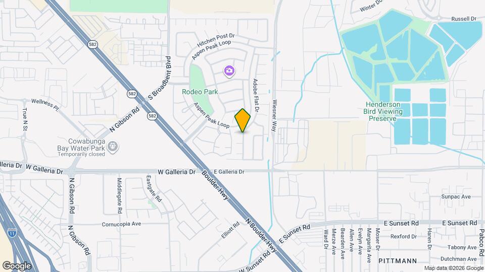 881 Cottonwood Hl Pl Map and Location Details