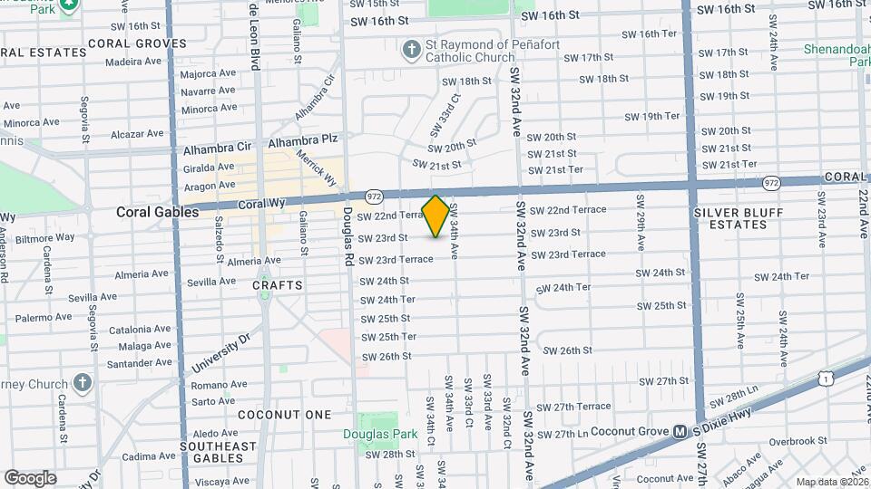 3446 SW 23rd St Mapa y Detalles de la Ubicación