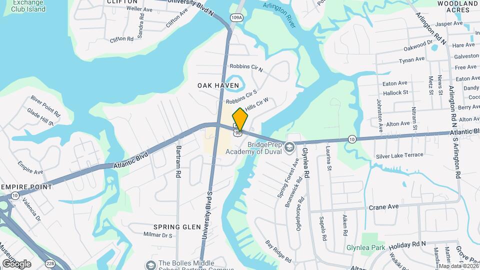 6126 Atlantic Blvd Map and Location Details