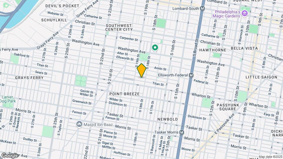 1811 Titan St Map and Location Details