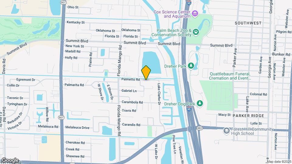 2258 Palmetto Rd Map and Location Details