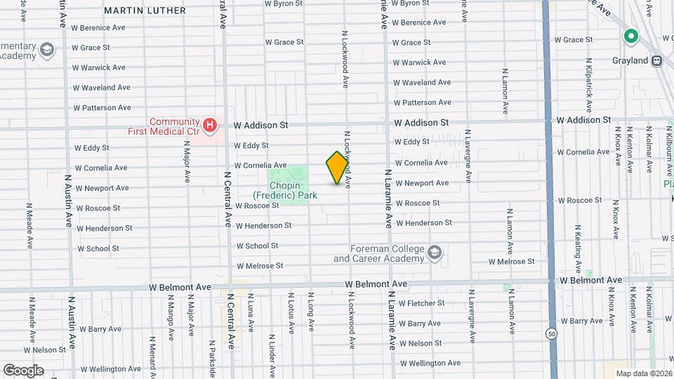 5317 W Newport Ave, Unit Garden Unit #1 Map and Location Details