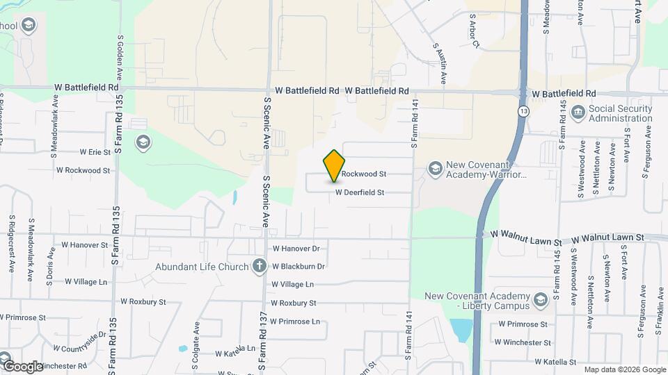 2417 W Deerfield St Map and Location Details