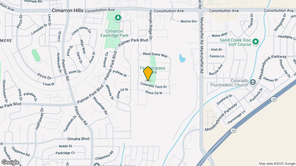 7568 Colorado Tech Dr Map and Location Details