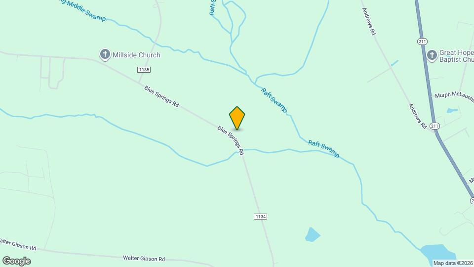 4993 Blue Springs Rd Map and Location Details