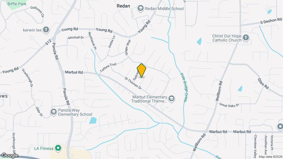 1931 Patton Pl Map and Location Details