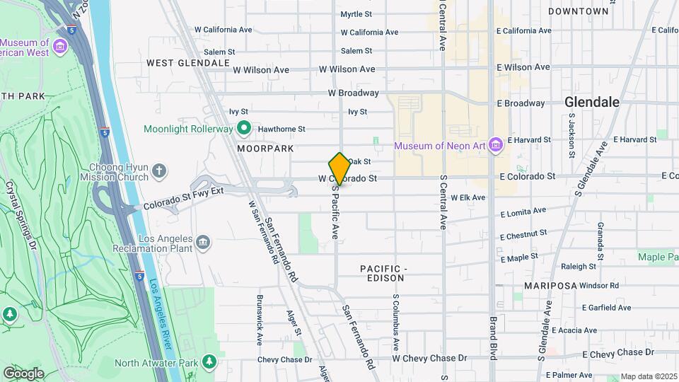310 S Pacific Ave Mapa y Detalles de la Ubicación