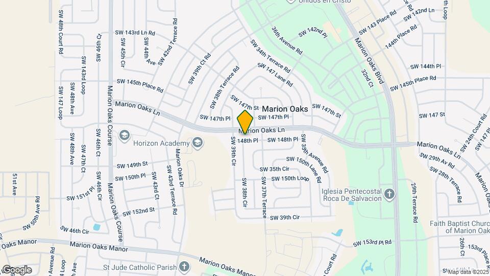 3845 SW 148th Pl Map and Location Details