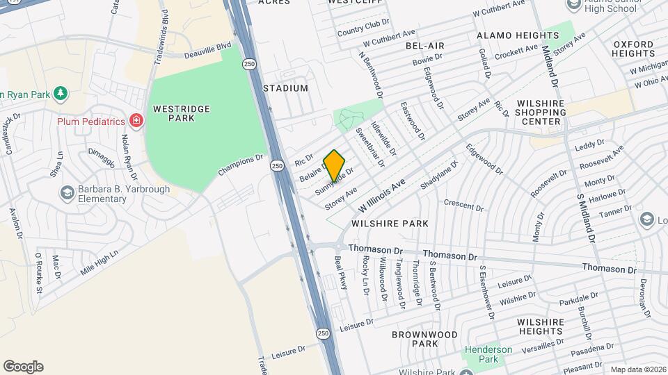 5123 Sunnyside Dr Map and Location Details