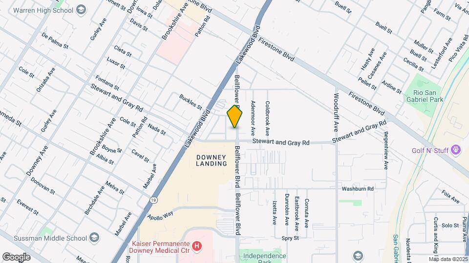 11739 Bellflower Blvd Map and Location Details