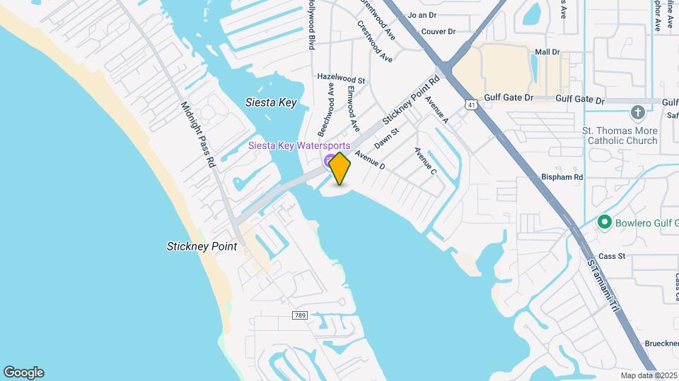 1624 Stickney Point Rd, Unit 408 Map and Location Details