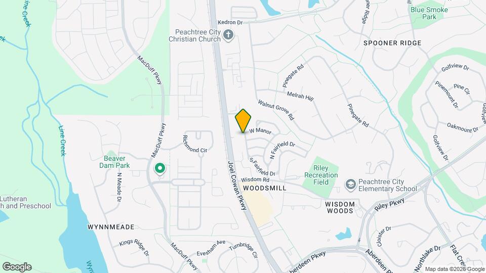 152 S Fairfield Dr Map and Location Details