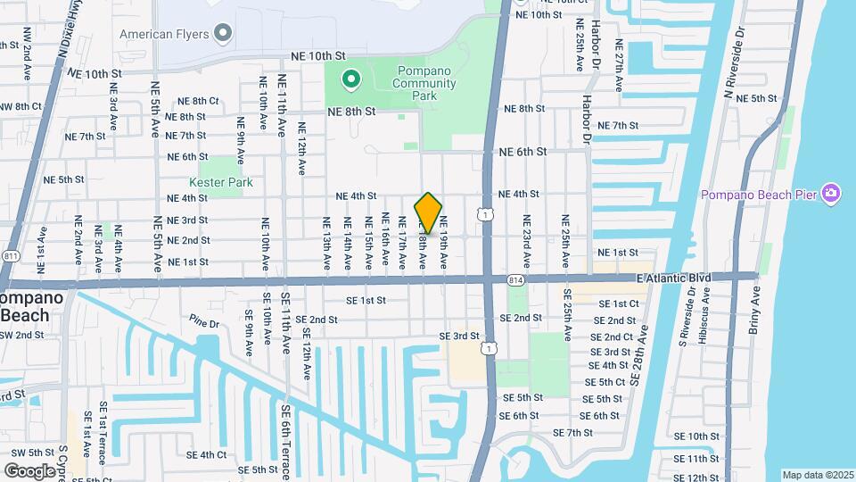 1800 NE 2nd St Map and Location Details