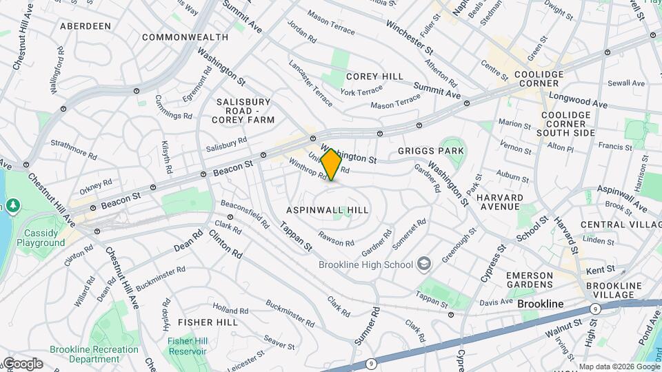 9 Addington Rd, Unit 3 Map and Location Details