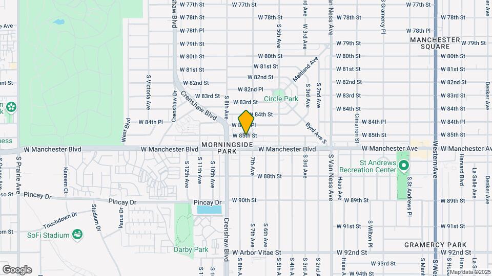 2908 W 85th St Mapa y Detalles de la Ubicación