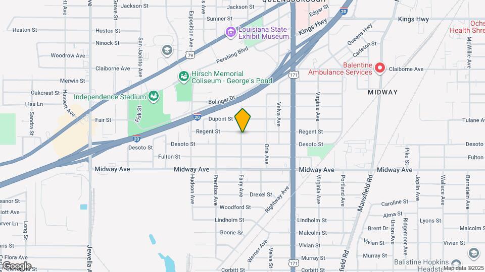 2957 Regent St Map and Location Details