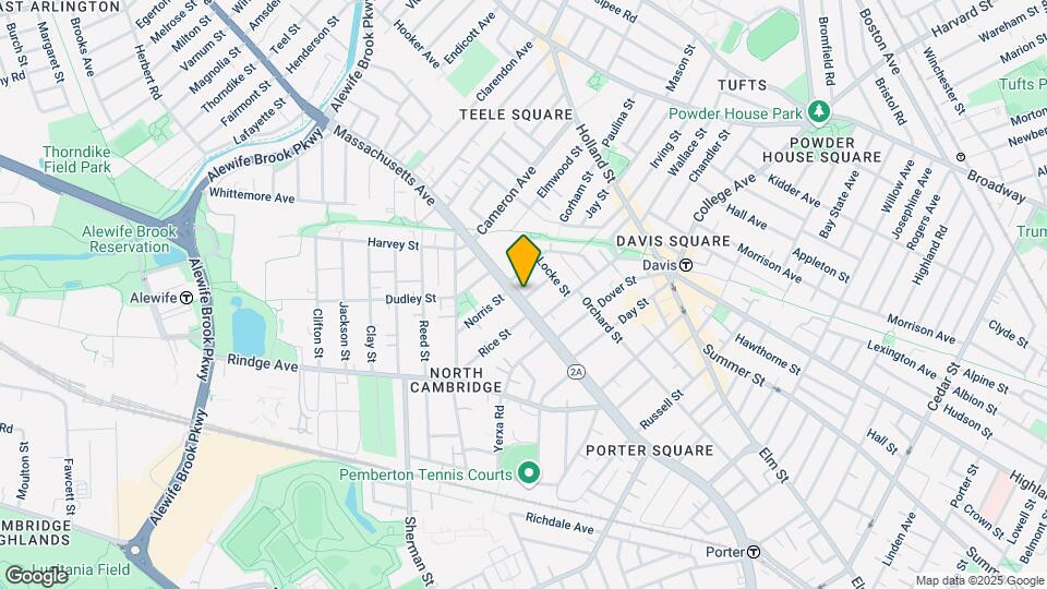 2325 Massachusetts Ave, Unit 84 Map and Location Details