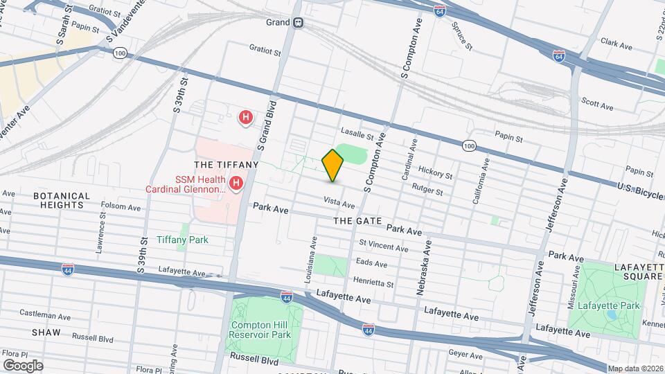 3316 Caroline St Map and Location Details