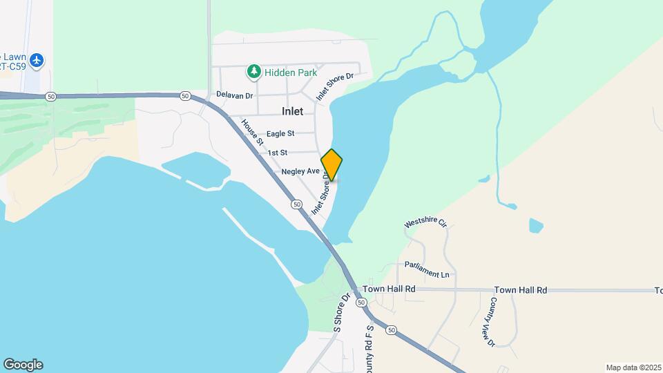 814 Inlet Shore Dr Map and Location Details