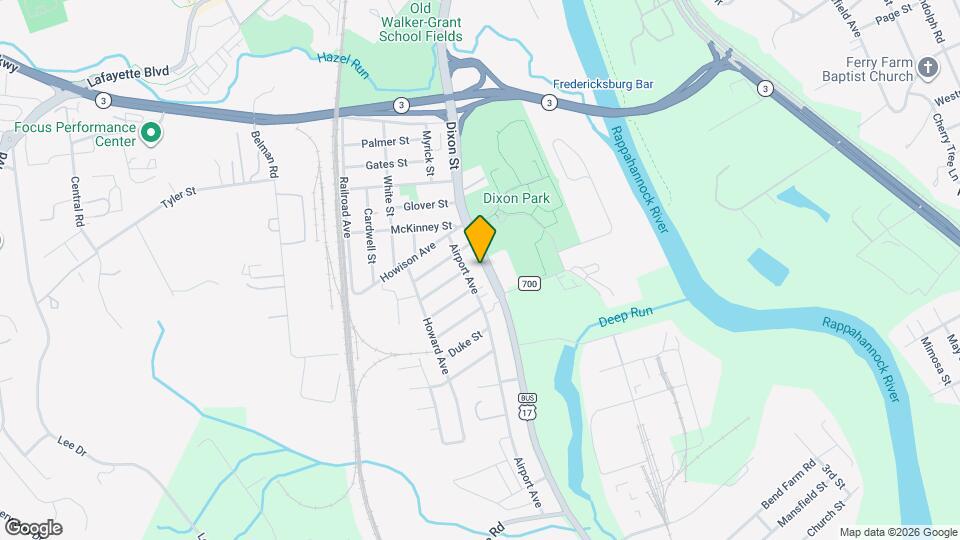 1503 Dixon St Map and Location Details