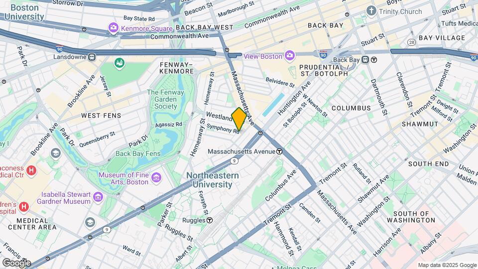 39 Saint Stephen St, Unit 4B Map and Location Details