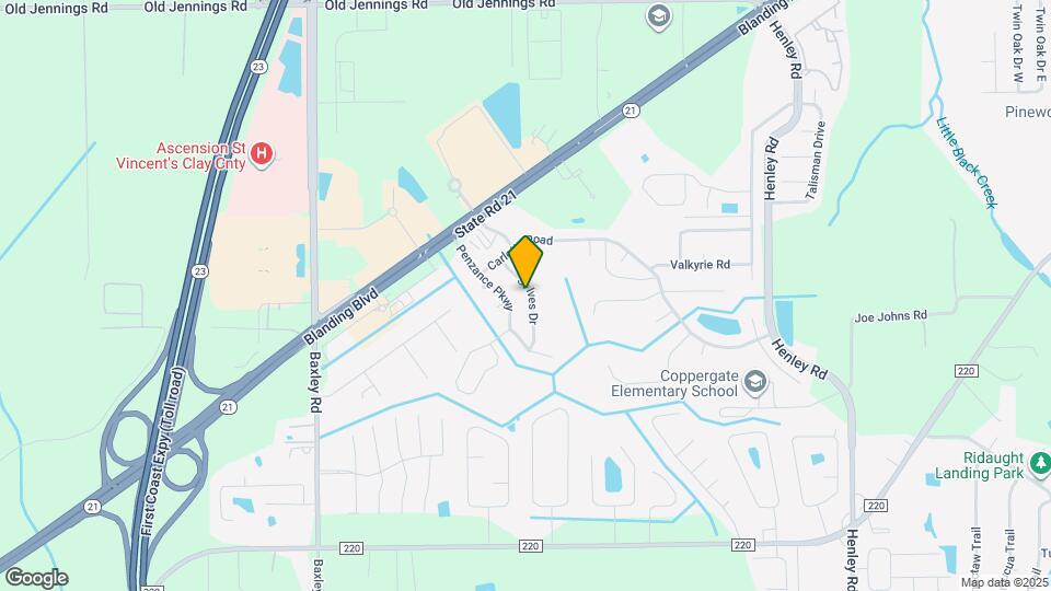 1752 St Ives Dr Map and Location Details