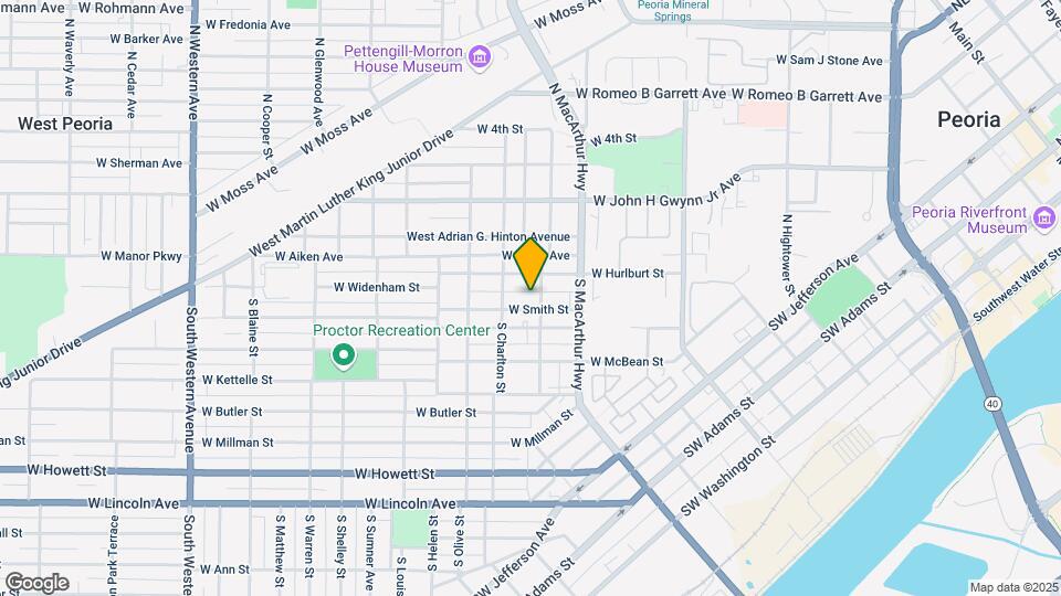 1009 W Smith St Map and Location Details