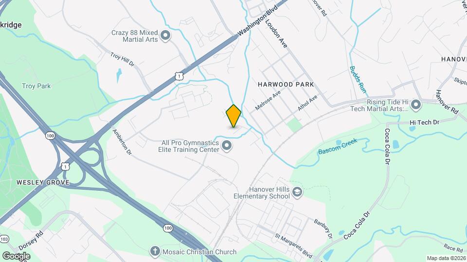 6732 Cozy Ln Map and Location Details