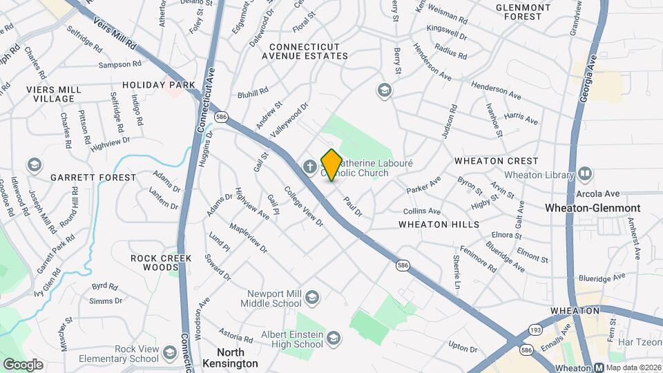 3315 Pendleton Dr Map and Location Details