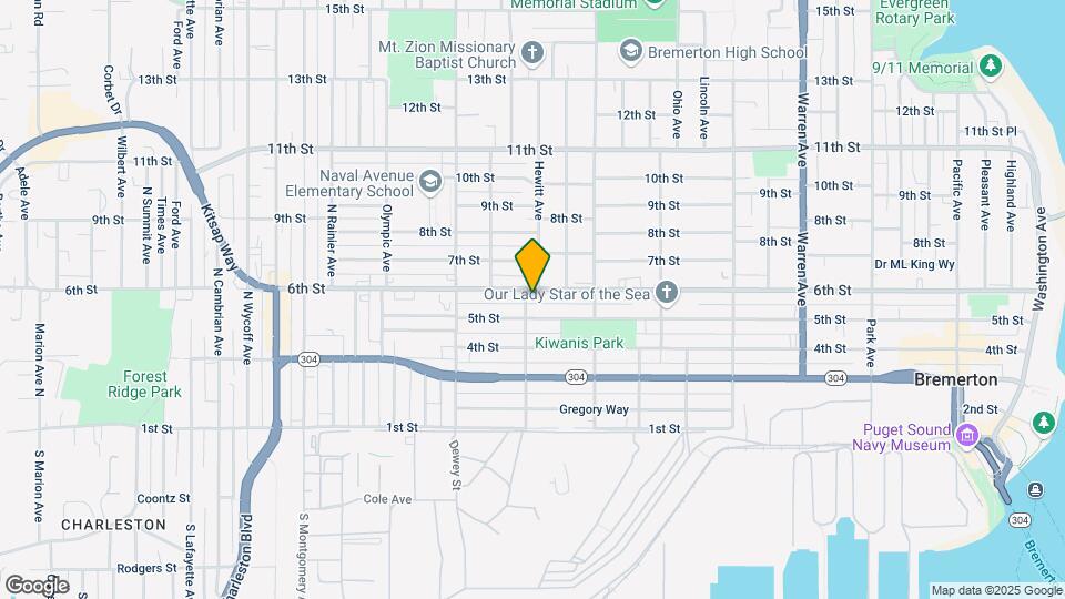1747 6th St Map and Location Details