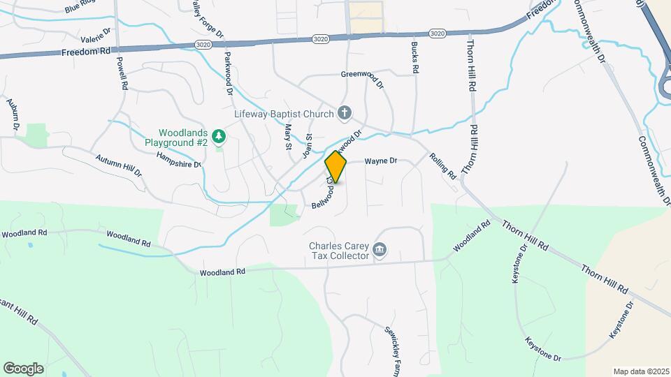 121 Bellwood Ct Map and Location Details