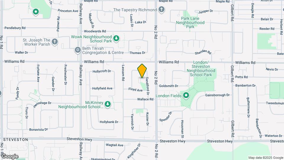 5640 Sandiford Pl Map and Location Details