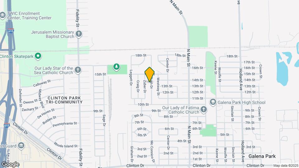 1401 Pugh Dr Map and Location Details