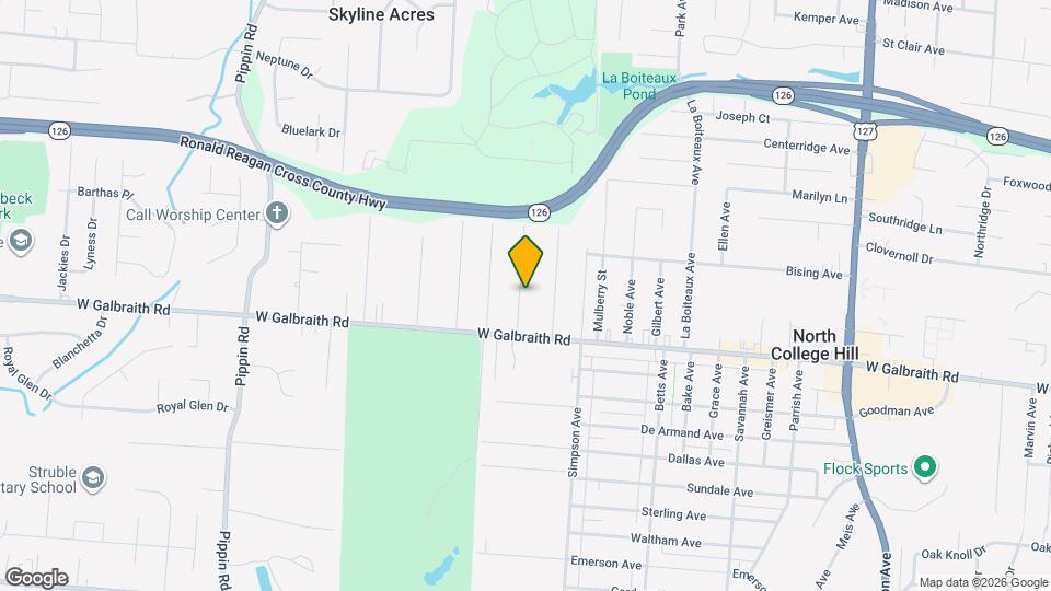 6920 Gloria Dr Map and Location Details