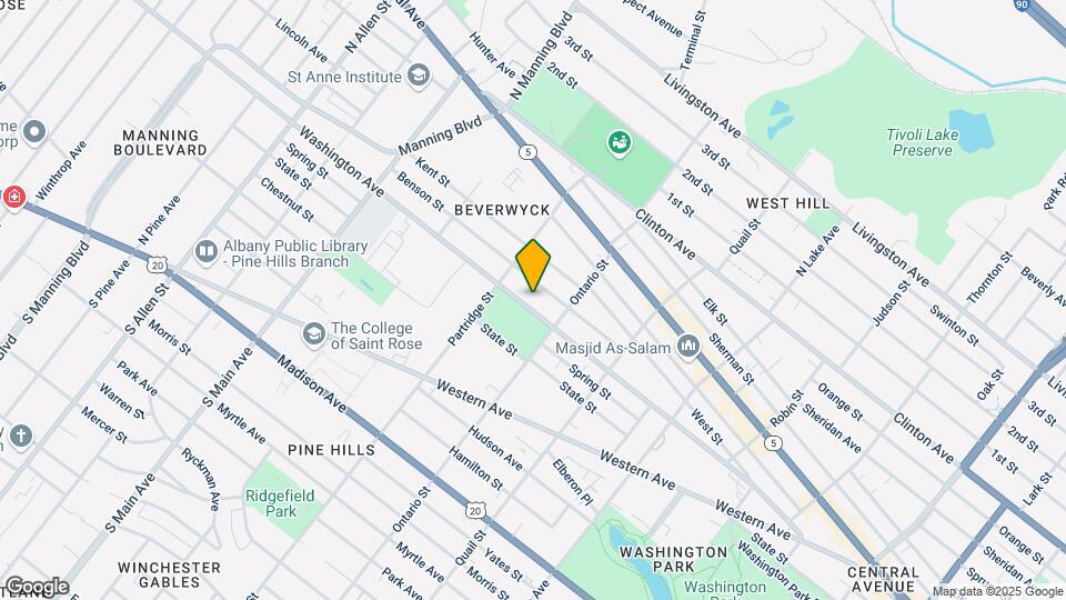 571 Washington Ave, Unit 1 Map and Location Details