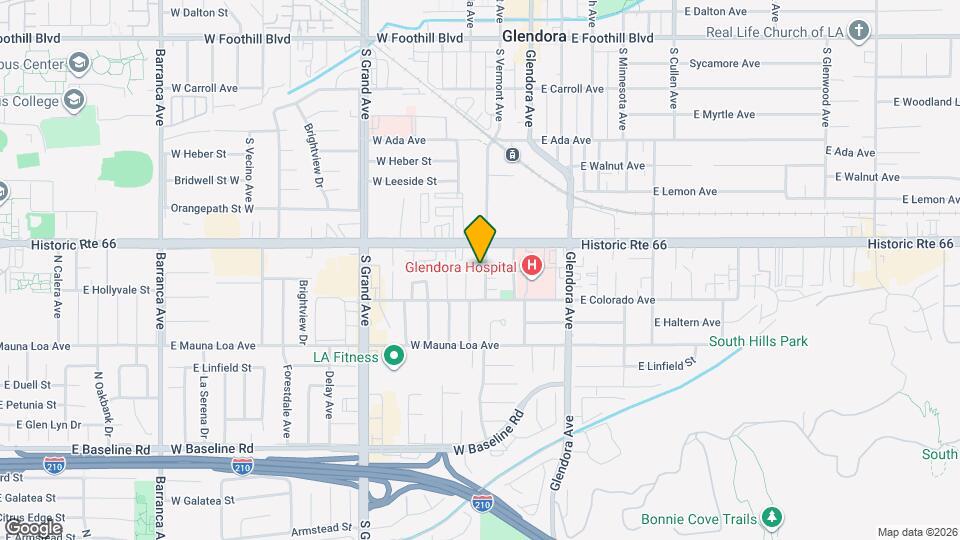 633 S Vermont Ave, Unit 1 Map and Location Details