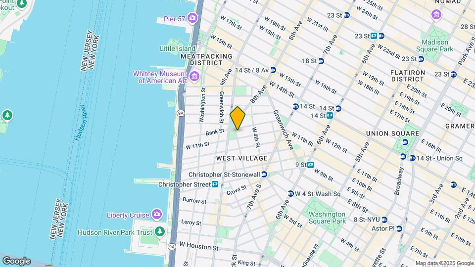 411 Bleecker St Map and Location Details