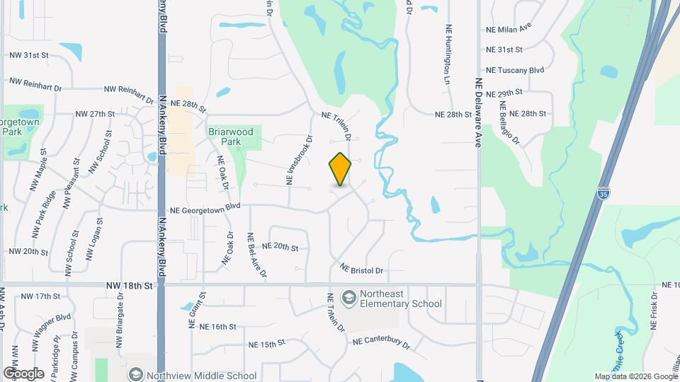 2305 NE Hanover Ct Map and Location Details