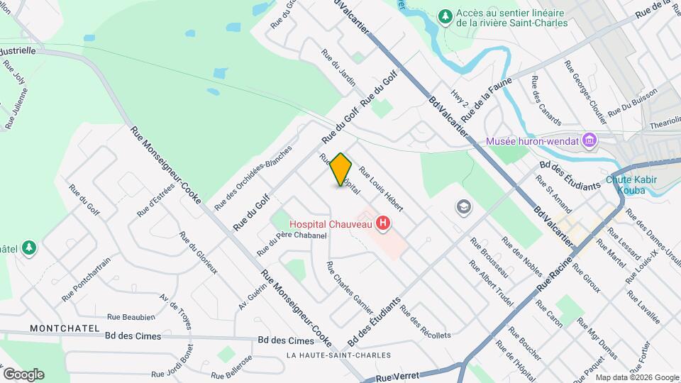 12111 De L'hôpital Rue Map and Location Details