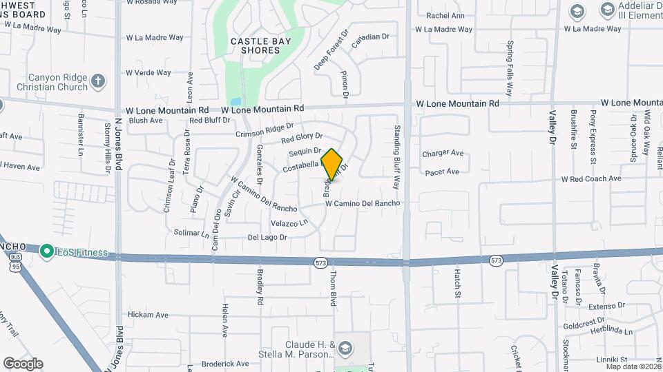 4552 Bradpoint Dr Map and Location Details