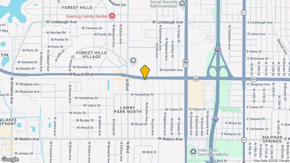 8922 N Dexter Ave Map and Location Details