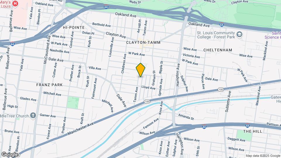 1432 Tamm Ave Map and Location Details