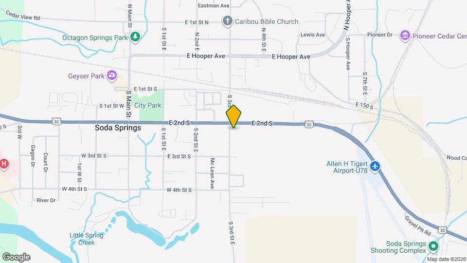 221 S 3rd St E Map and Location Details