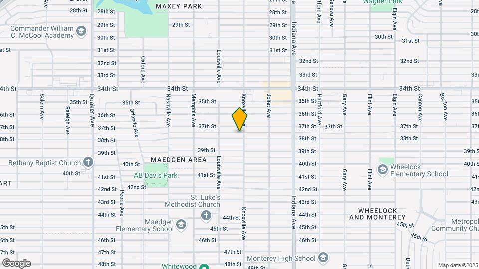 3604 38th St Mapa y Detalles de la Ubicación