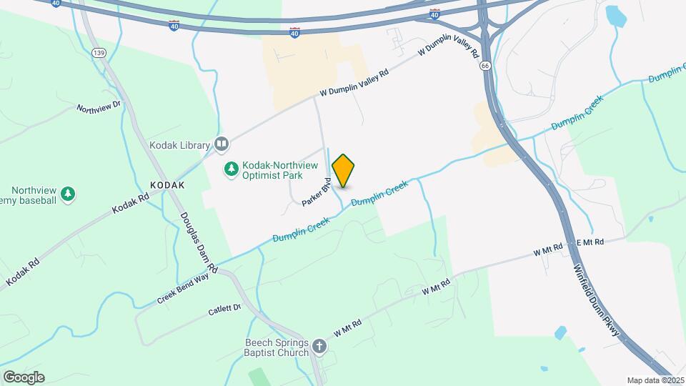 253 Dumplin Ln Map and Location Details