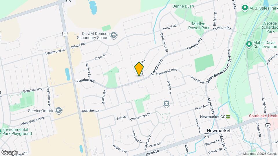 205 London Rd Map and Location Details